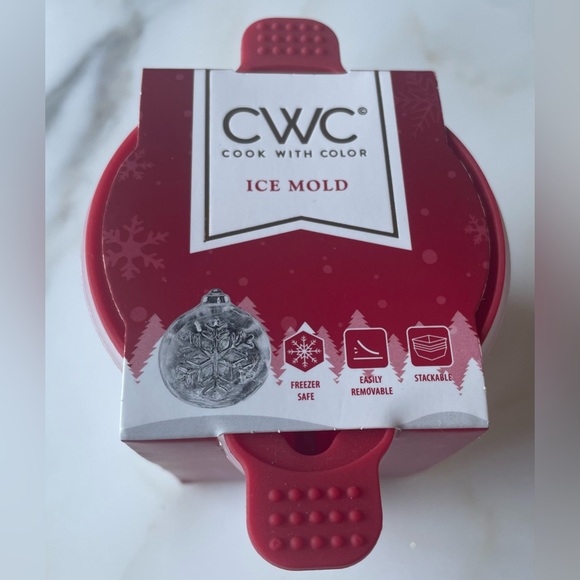 Cook With Color CWC Ice Mold, Snowflake - Picture 2 of 8